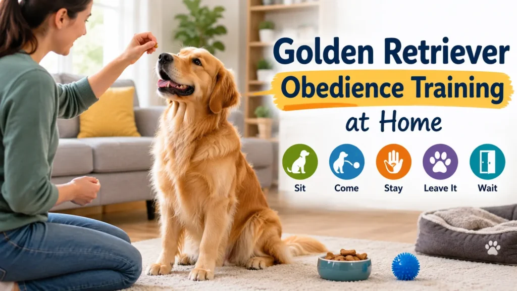 Golden Retriever Obedience Training